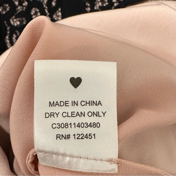 Erin Fetherston Black Lace Pink Fit Flare Mini Cocktail Dress 8 sleeveless party - Picture 10 of 10